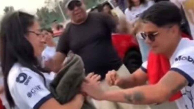 ¡Sí, acepto! Aficionado de Pumas planea pelea falsa para pedir la mano de su novia