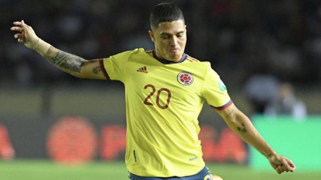 Juan Fernando Quintero con la Selección.