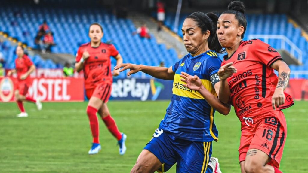 América vs Boca Juniors Femenino.