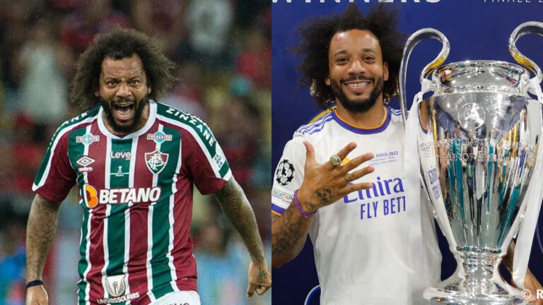 Marcelo busca ser el 14° jugador en ser campeón de la Champions y de la Libertadores