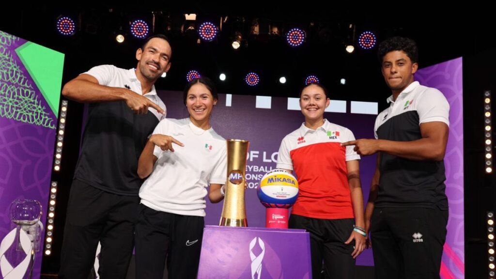 Mexicanos en el Campeonato del Mundo de Voleibol Playa 2023