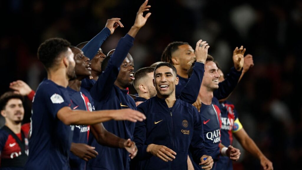 Cuatro jugadores del PSG sancionados por cánticos homófobicos tras el duelo ante el Marsella