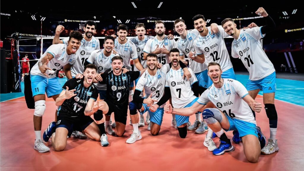 Argentina venció a Bulgaria en el Preolímpico de Vóley Masculino | Foto: @Voley_FeVA