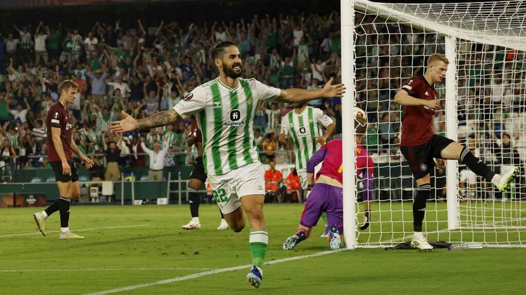 Isco marcó el gol del triunfo del Betis. Reuters