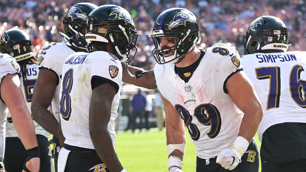 42-47. Lamar Jackson lidera la remontada y el triunfo de Ravens ante Browns  - Infobae