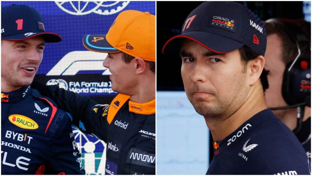 Lando Norris envío una 'mensajito' para Checo Pérez con respecto a la diferencia que Max Verstappen le saca cada Gran Premio.