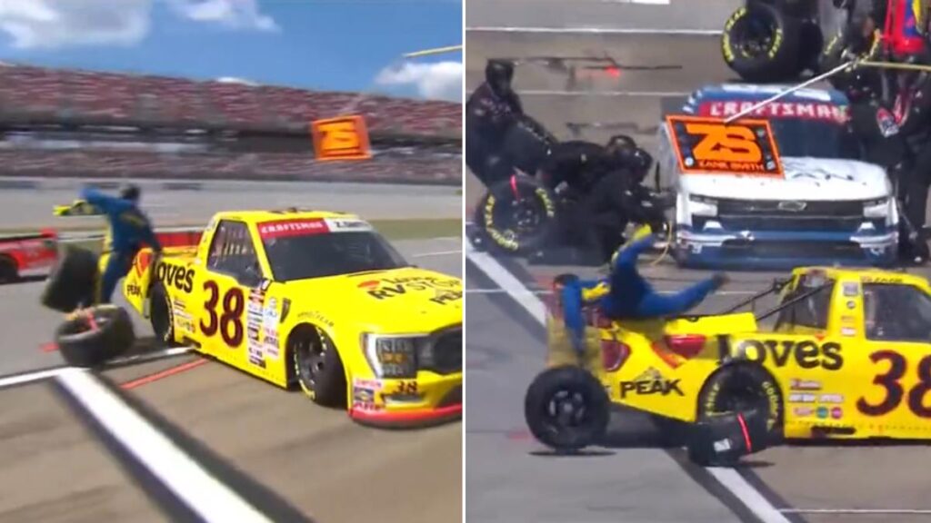 Accidente en la NASCAR