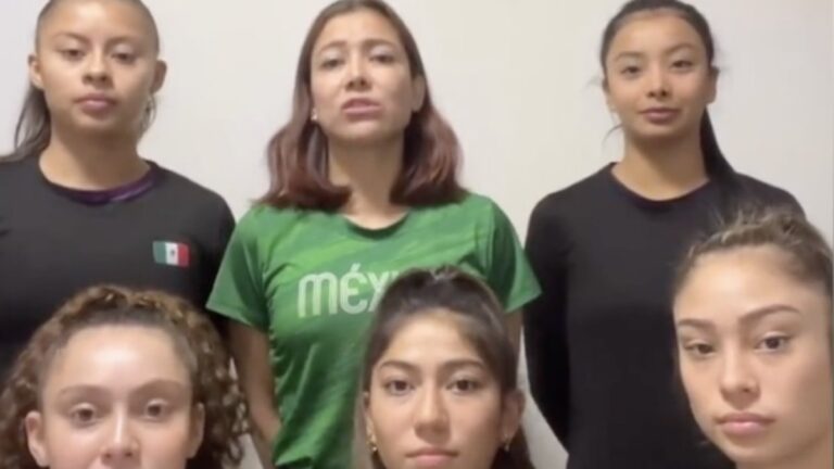 Selección mexicana de gimnasia rítmica pide apoyo al gobierno de México para salir de Israel