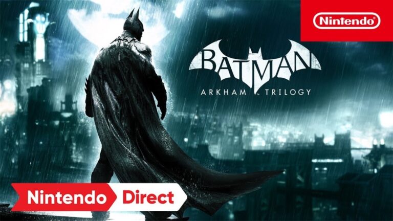 La trilogía de Batman: Arkham para Nintendo Switch se retrasará hasta diciembre