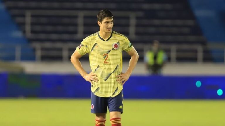 Stefan Medina vuelve a la Selección Colombia, tras la lesión de Daniel Muñoz
