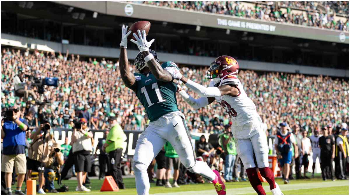 Commanders dejaron en shock a la NFL y le quitaron el invicto a los Eagles