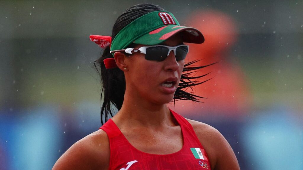 Alejandra Ortega finalizó en el quinto lugar en la marcha 20km | Reuters