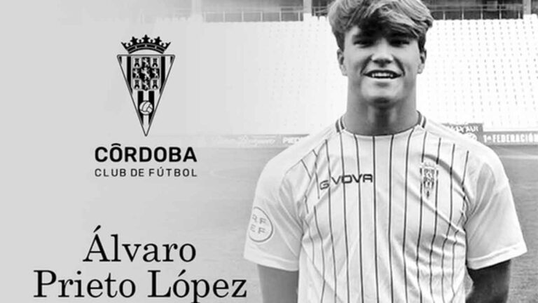 Encuentran sin vida a Álvaro Prieto, futbolista español del Córdoba