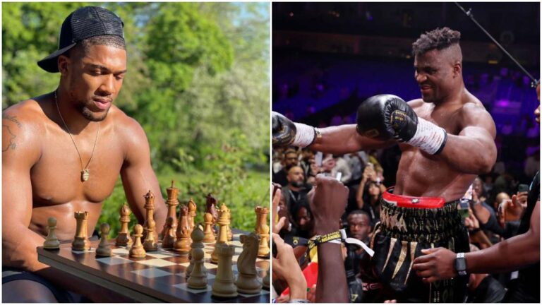 ¿Anthony Joshua vs Francis Ngannou? Buscan replicar ‘Rumble in the Jungle’ de Muhammad Ali