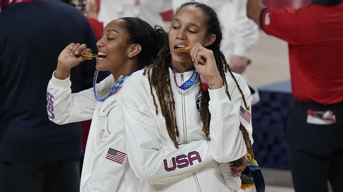 Brittney Griner Lista Para Volver Con La Selecci N De Estados Unidos Y   Ap21220237982356 155211 