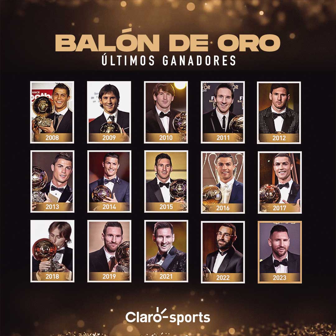 Todos Los Ganadores En La Historia Del Balón De Oro: Listado Completo ...