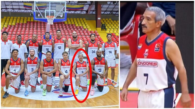 Surreal: jugador debuta en el baloncesto profesional colombiano ¡¡¡a los 67 años!!!