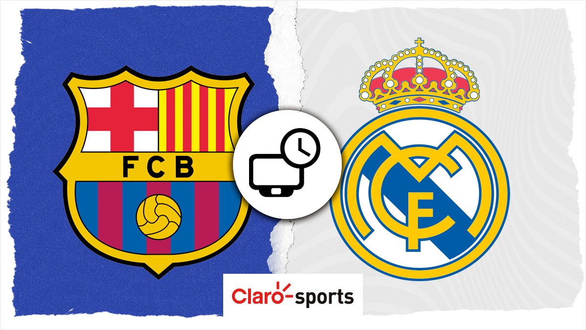 Barcelona vs Real Madrid en vivo Horario y dónde ver por TV El Clásico