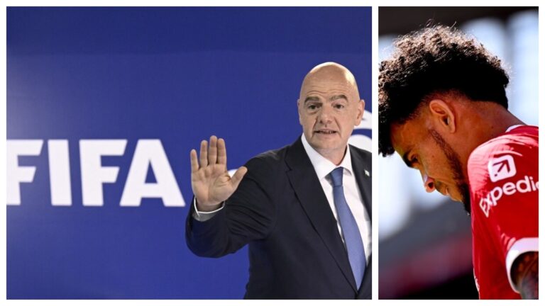 Gianni Infantino dedica un cálido mensaje de “apoyo y oraciones” a Luis Díaz en nombre de la FIFA