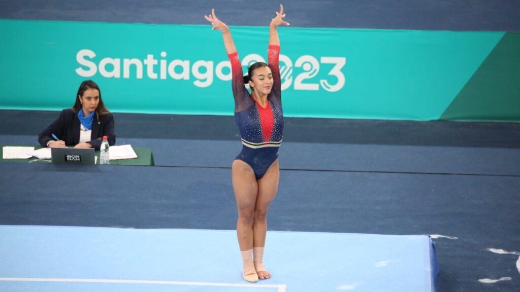 Luisa Fernanda Blanco, gimnasta colombiana.