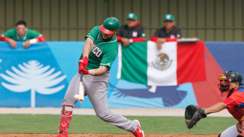 México ligó su segunda victoria en el béisbol panamericano