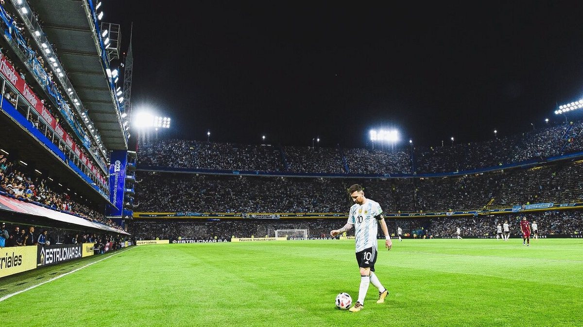 Uruguay le está ganando a Argentina en la Bombonera