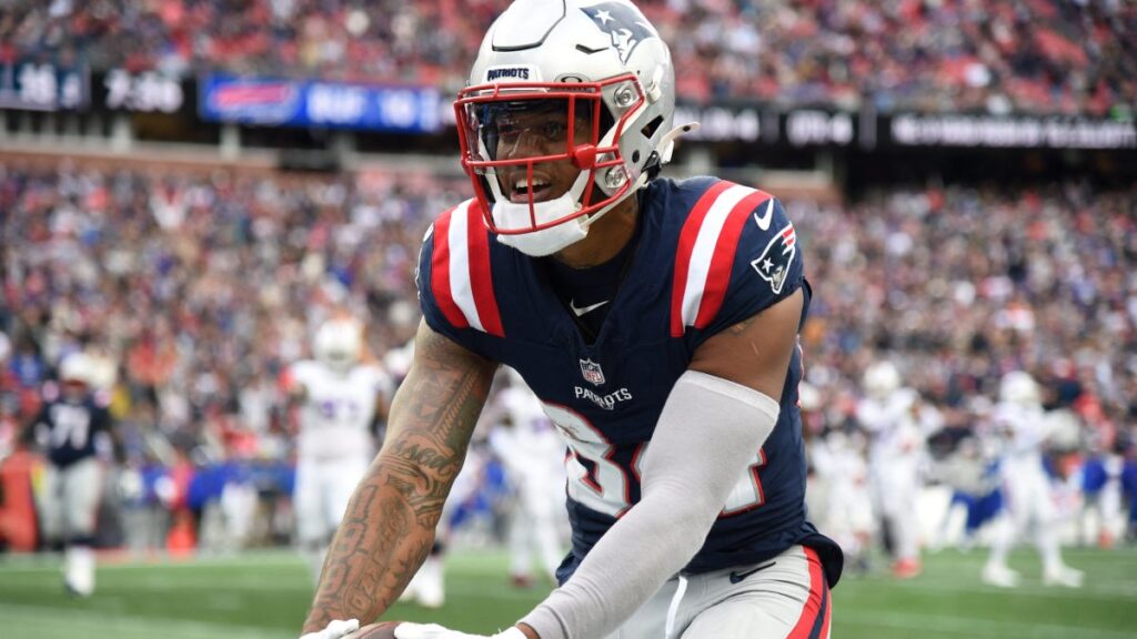 Kendrick Bourne se perderá lo que resta de temporada con los Patriots por una lesión 