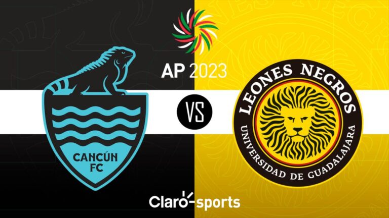 Cancún FC vs Leones Negros U. de G., en vivo la jornada 12 del Apertura 2023 de la Liga Expansión
