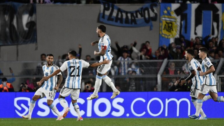 Argentina vs Paraguay en vivo el partido de Eliminatorias 2026: Goles y resultados en directo