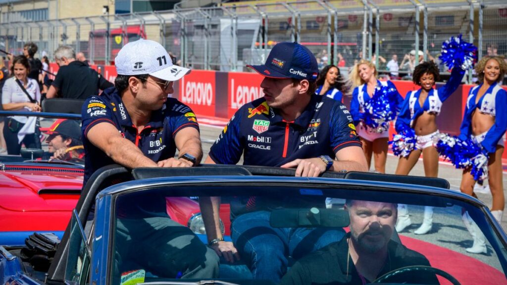 Marko ve a Checo muy cerca de Verstappen | Jerome Miron-USA TODAY