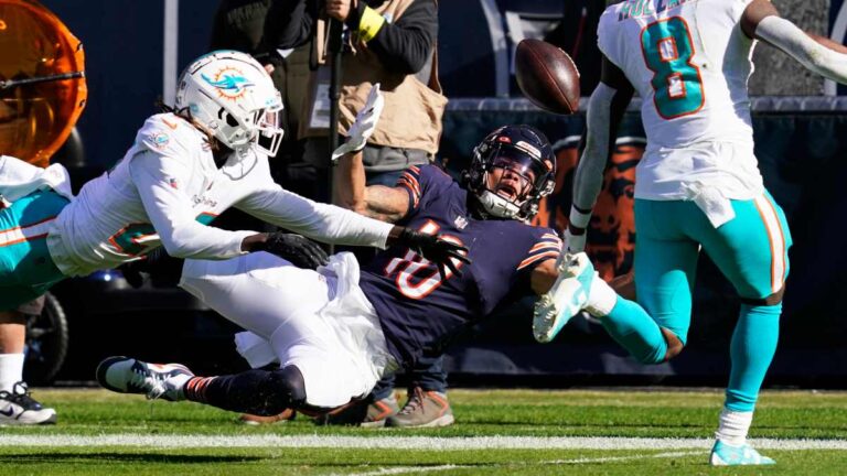 Chicago Bears se harta de Chase Claypool y lo manda en cambio a los Miami Dolphins