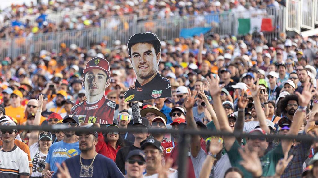 Checo buscará sumar puntos importantes en el GP de México. Reuters