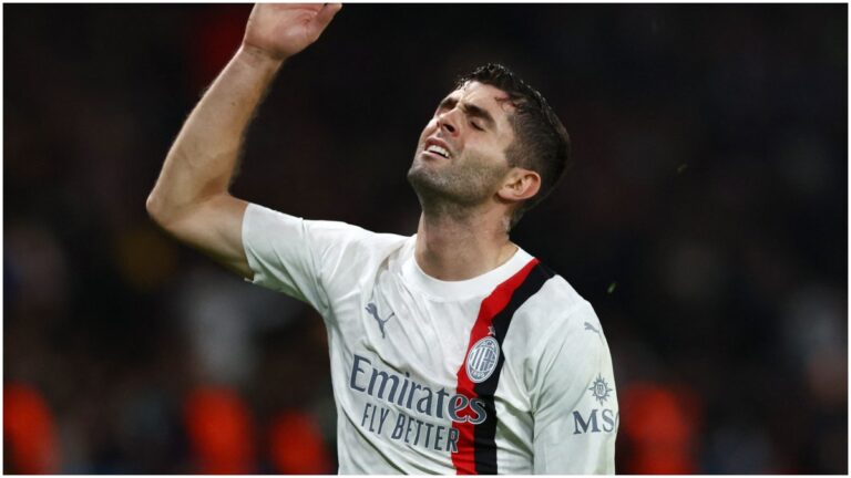 Christian Pulisic busca revancha tras la goleada del PSG: “Milan aún no termina en Champions League”