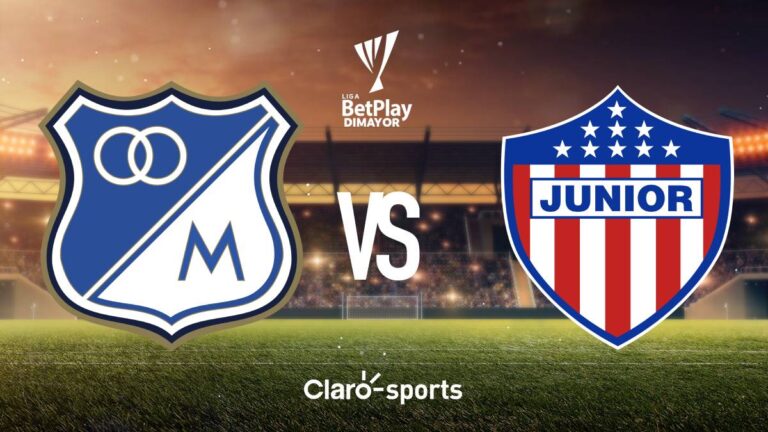 En vivo: Millonarios vs Junior, partido por la fecha 17 de la Liga BetPlay Dimayor 2023-II