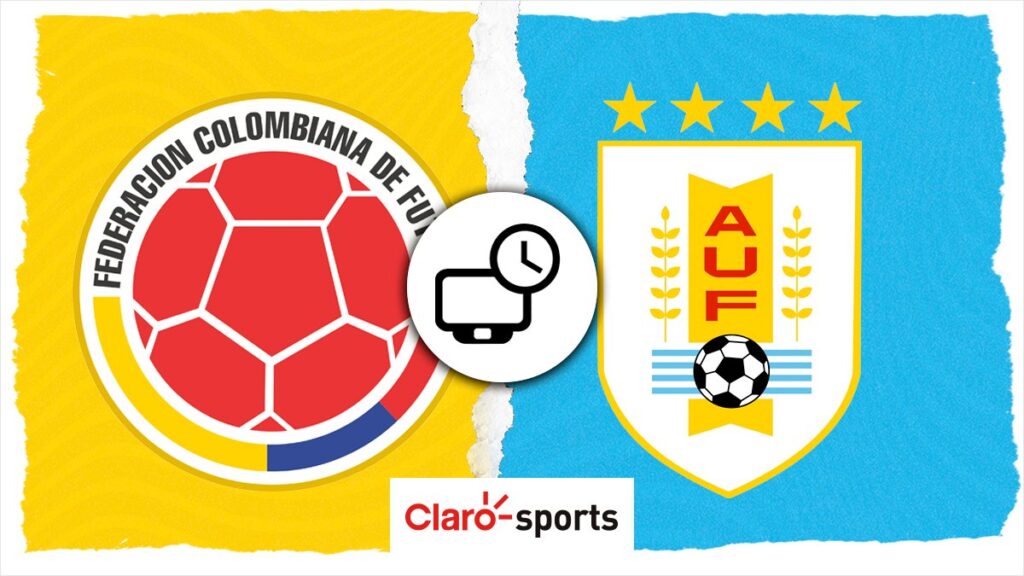 A qué hora juega hoy Colombia contra Uruguay y dónde ver el partido