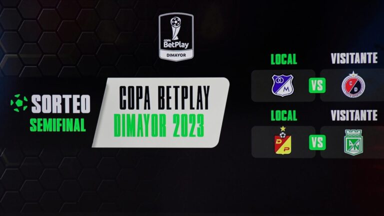 La Dimayor define las fechas y horarios de las semifinales de la Copa BetPlay
