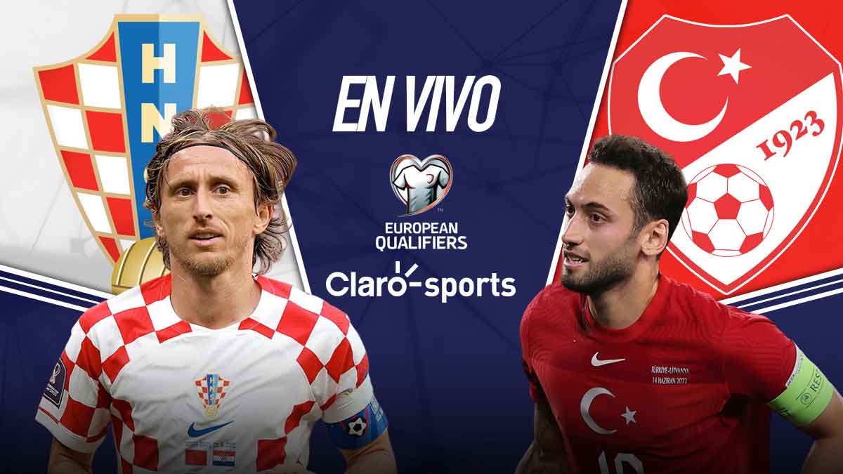 Croacia vs Turquía, en vivo online duelo del Grupo D de la eliminatoria