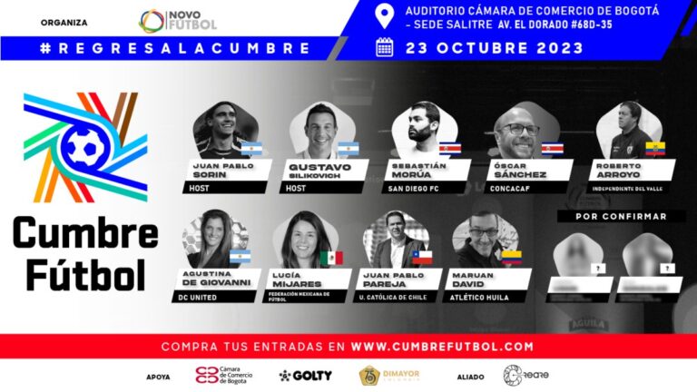 Vuelve Cumbre Fútbol el evento líder en Colombia que impulsa el desarrollo de la industria