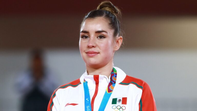 La gimnasta Dafne Navarro busca elevar su nivel en Santiago 2023 para mantener vivo el sueño olímpico