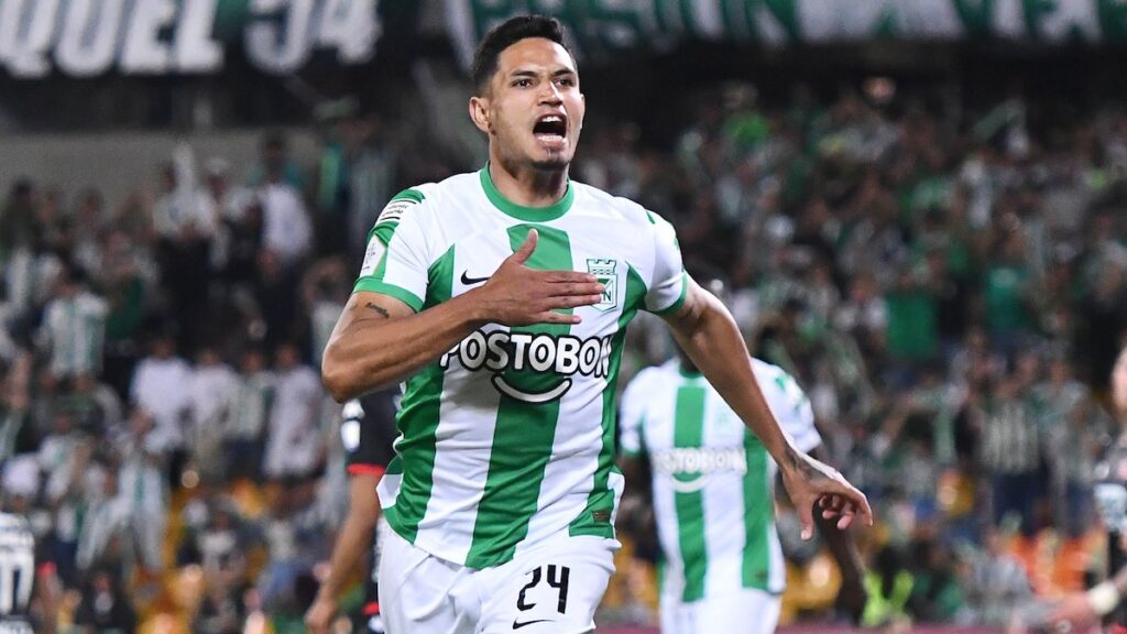 Eric Ramírez celebra un gol. - Vizzor Image.