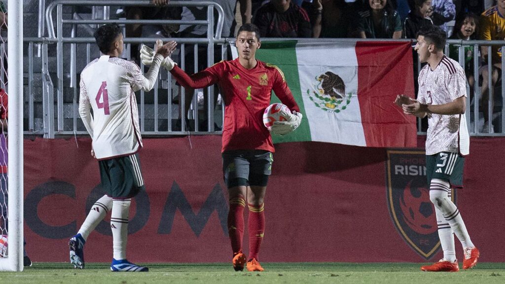 Ricardo Cadena perdió su primero partido con la selección mexicana sub 23