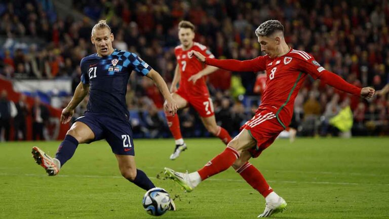Gales vs Croacia, en vivo online duelo del Grupo D de la eliminatoria para la Eurocopa 2024