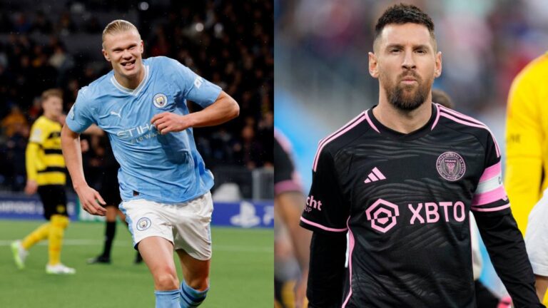 Balón de Oro 2023: Haaland vs Messi ¿Quién es el favorito para ganarlo este año?