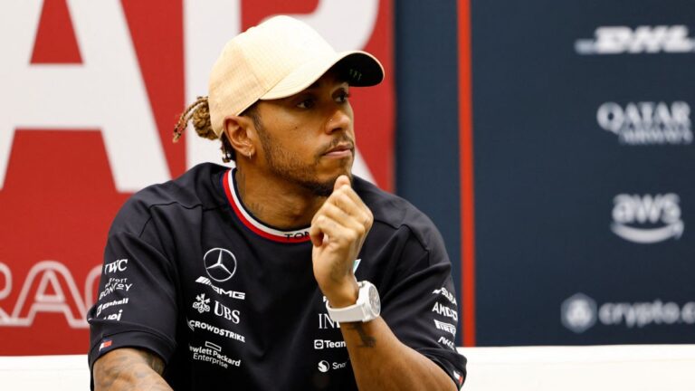 Lewis Hamilton, a favor de los nuevos bordillos en el GP de Qatar: “Son geniales, cuando vas más allá pierdes tiempo”