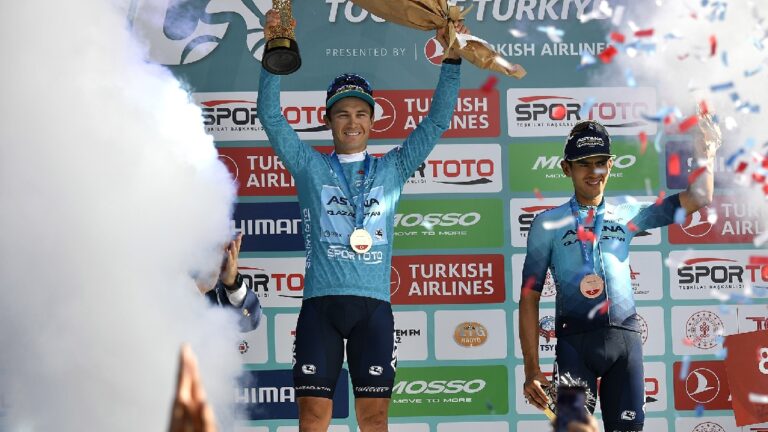 Tour de Turquía 2023: Lutsenko es el campeón y Harold Tejada se sube al podio como tercero