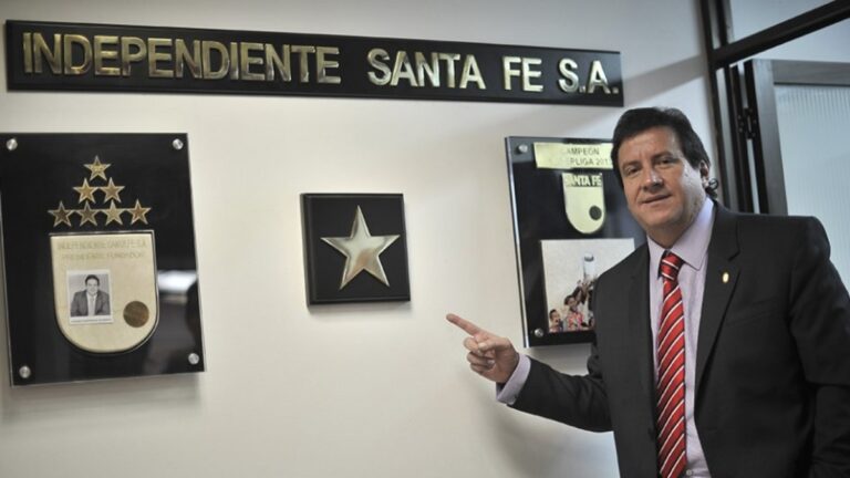 César Pastrana niega haber quebrado a Santa Fe por hacer campaña para la presidencia de Dimayor