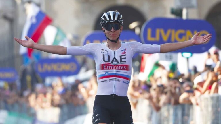 Tadej Pogacar se proclama tricampeón del Giro Lombardía y los colombianos pasan desapercibidos