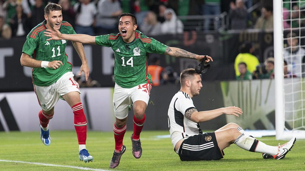 Erick Sánchez le dio la remontada parcial a la selección mexicana