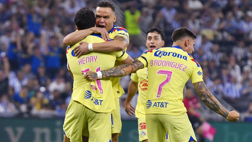 El América golea al Monterrey del Tano Ortiz
