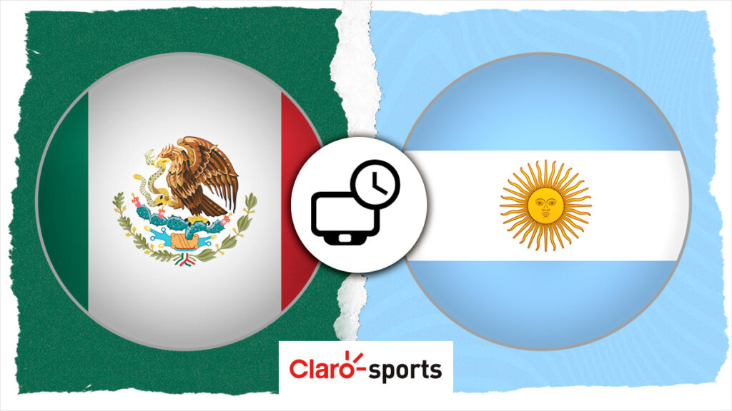 México vs Argentina en vivo Horario y dónde ver hoy las semifinales